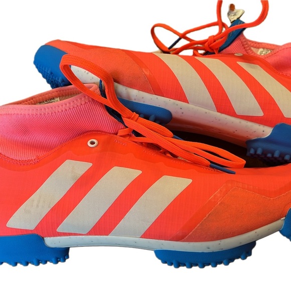 Unisex Addidas Pink and Blue Gravel Cycling Shoes Size Mens US 9/Womens US 10 - Picture 4 of 4